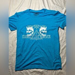 As@holes Live Forever Skull Soft Unisex T-shirt New